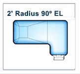 2' Radius 90 Degree EL