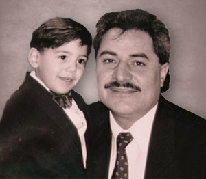 Angelo Mariani with son