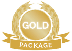 Gold package seal