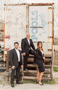 Pools by Angelo owners - Angelo Mariani, Cristina Mariani, and
