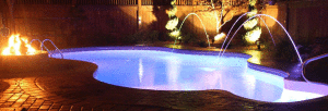 pool-lights-with-fire-pit-on-the-side